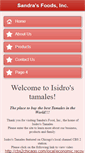 Mobile Screenshot of isidrostamales.com